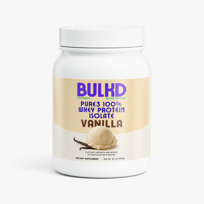Bulkd Whey Protein Isolate (Vanilla) (28 Servings)
