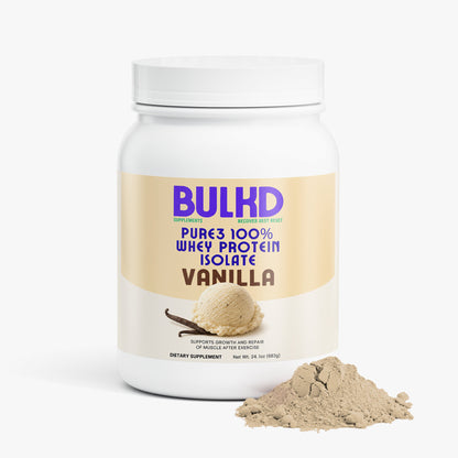 Bulkd Whey Protein Isolate (Vanilla) (28 Servings)