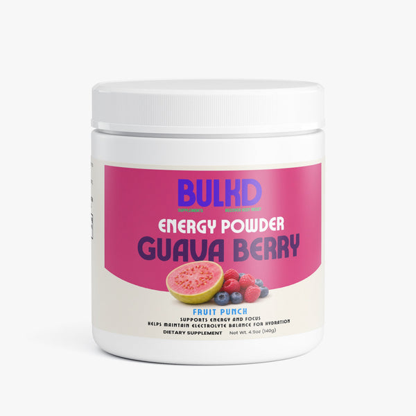 Bulkd Energy Powder (Guava Berry) (20 Servings)