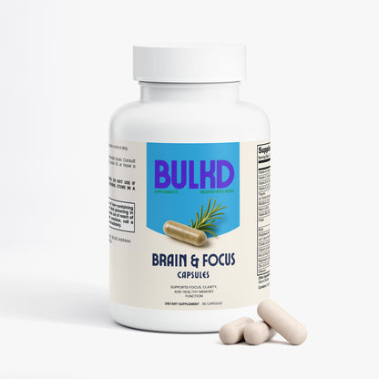 Bulkd Brain & Focus Formula (60 Capsules)