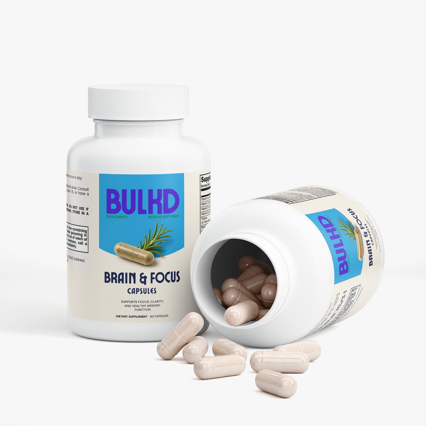Bulkd Brain & Focus Formula (60 Capsules)