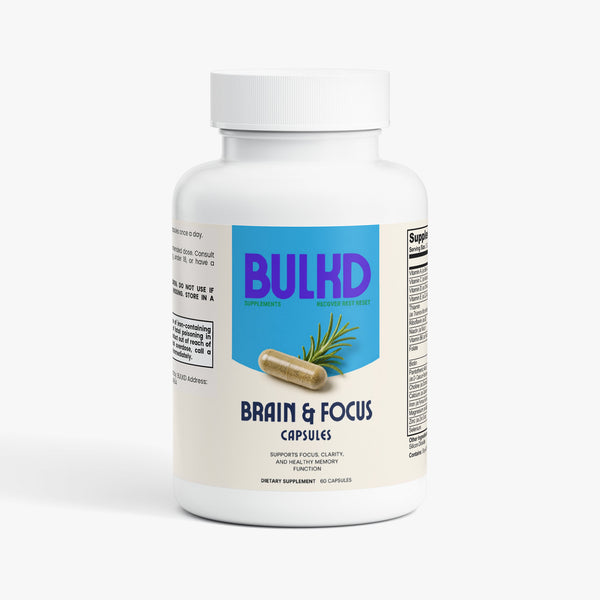 Bulkd Brain & Focus Formula (60 Capsules)
