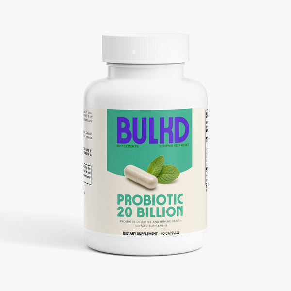 Bulkd Probiotic 20 Billion (30 Capsules)