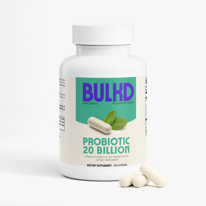Bulkd Probiotic 20 Billion (30 Capsules)