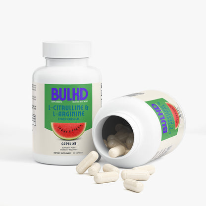Bulkd L-Citrulline & L-Arginine Stack (60 Capsules)