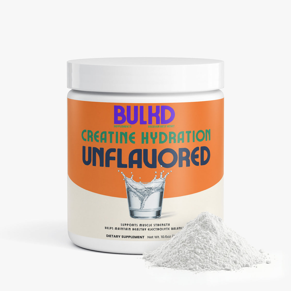Bulkd Creatine Hydration Powder (30 Servings)
