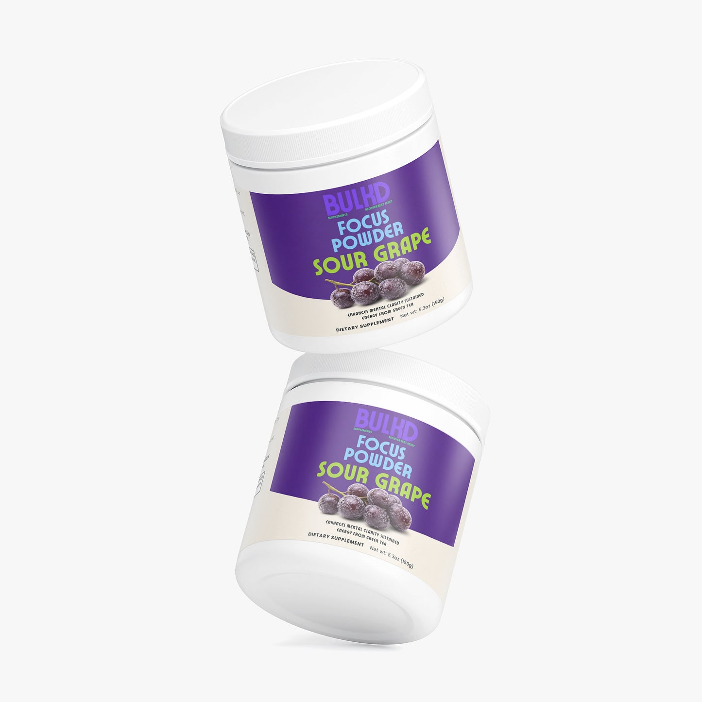 Bulkd Focus Powder (Sour Grape) (20 Servings)