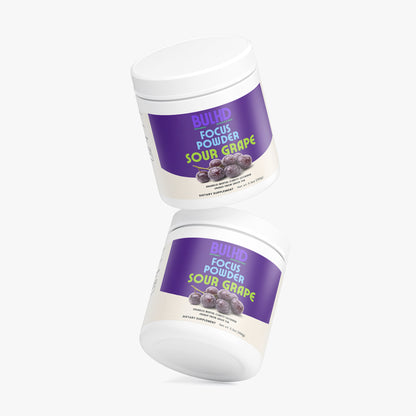 Bulkd Focus Powder (Sour Grape) (20 Servings)
