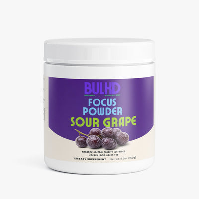 Bulkd Focus Powder (Sour Grape) (20 Servings)