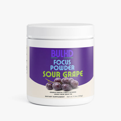 Bulkd Focus Powder (Sour Grape) (20 Servings)