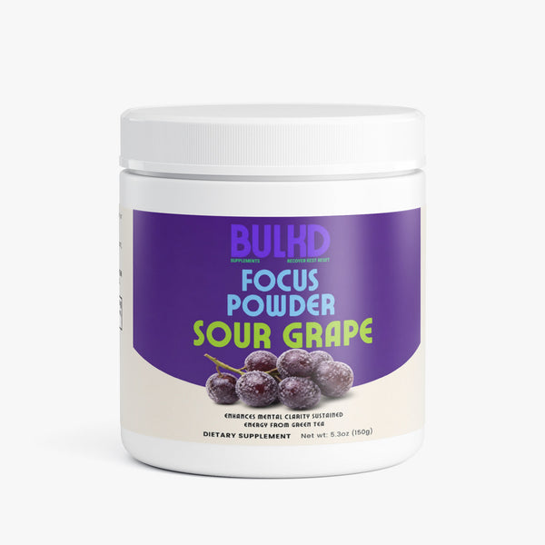 Bulkd Focus Powder (Sour Grape) (20 Servings)