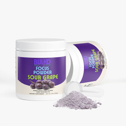 Bulkd Focus Powder (Sour Grape) (20 Servings)