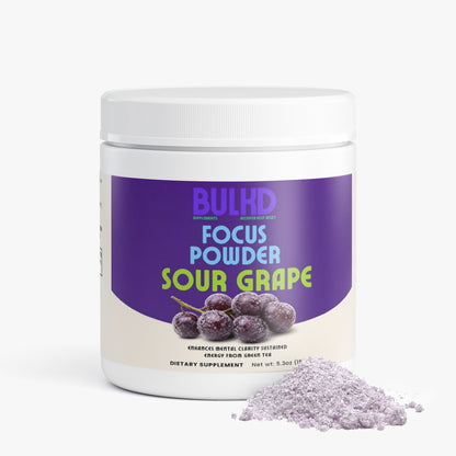 Bulkd Focus Powder (Sour Grape) (20 Servings)