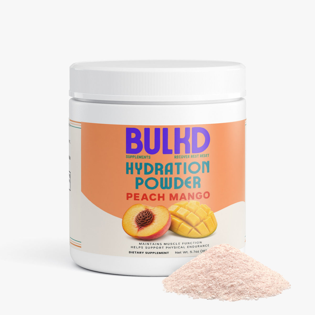 Bulkd Hydration Powder (Peach Mango) (30 Servings)