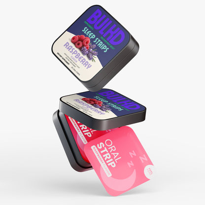 Bulkd Sleep Strips Raspberry (30 Servings/Strips)