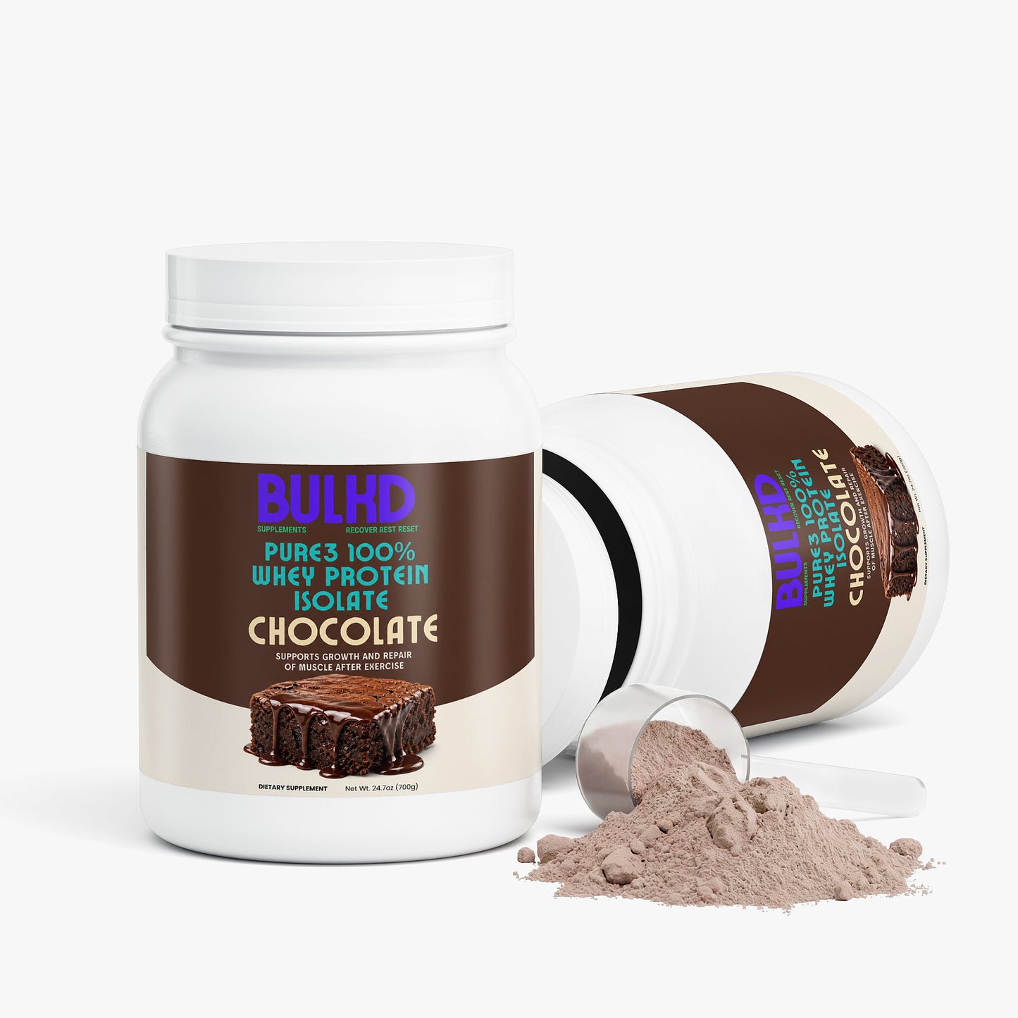 Bulkd Whey Protein Isolate (Chocolate) (28 Servings)