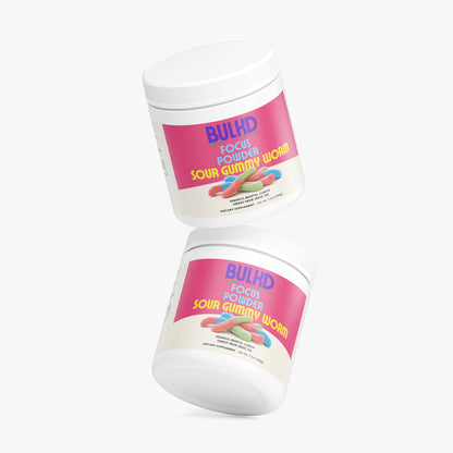 Bulkd Focus Powder (Sour Gummy Worm) (20 Servings)