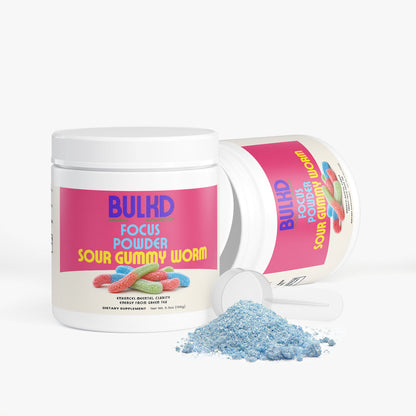 Bulkd Focus Powder (Sour Gummy Worm) (20 Servings)