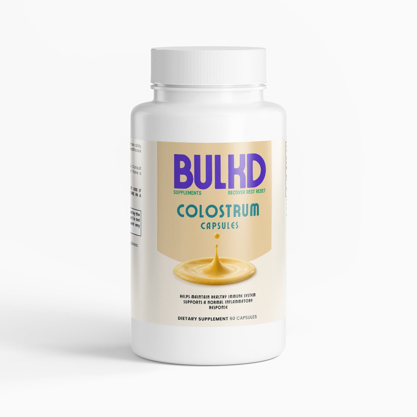 Bulkd Colostrum Capsules (60 Capsules)