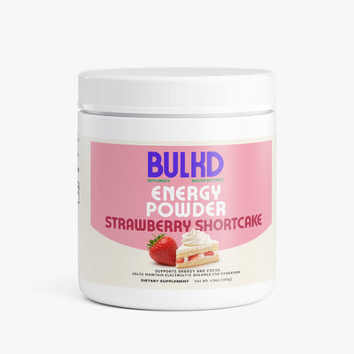 Bulkd Energy Powder (Strawberry Shortcake) (20 Servings)
