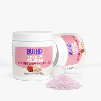 Bulkd Energy Powder (Strawberry Shortcake) (20 Servings)