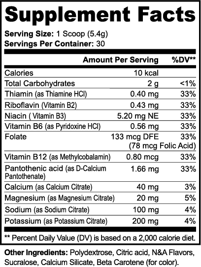 Bulkd Hydration Powder (Peach Mango) (30 Servings)